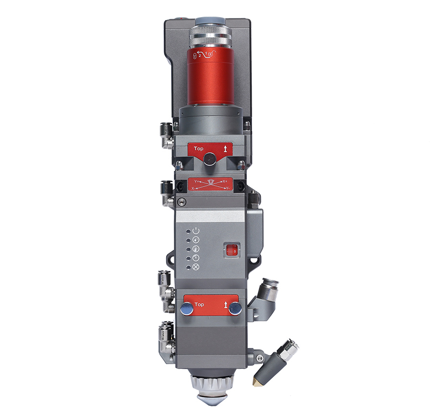 采用特殊水冷設計的激光切割頭